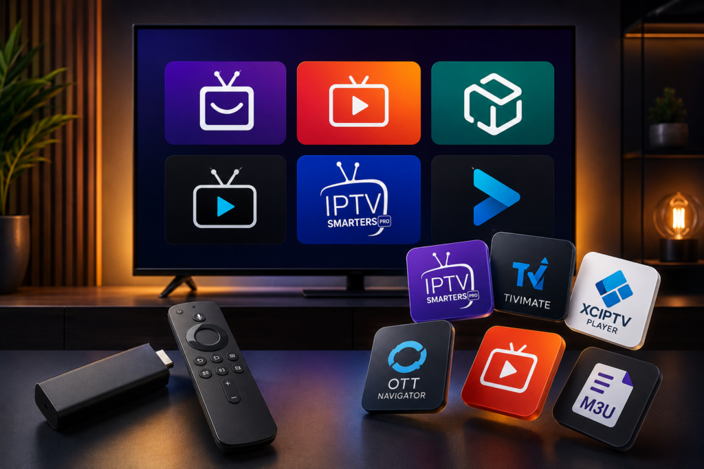 Best IPTV Apps for Android TV strong 8k iptv
