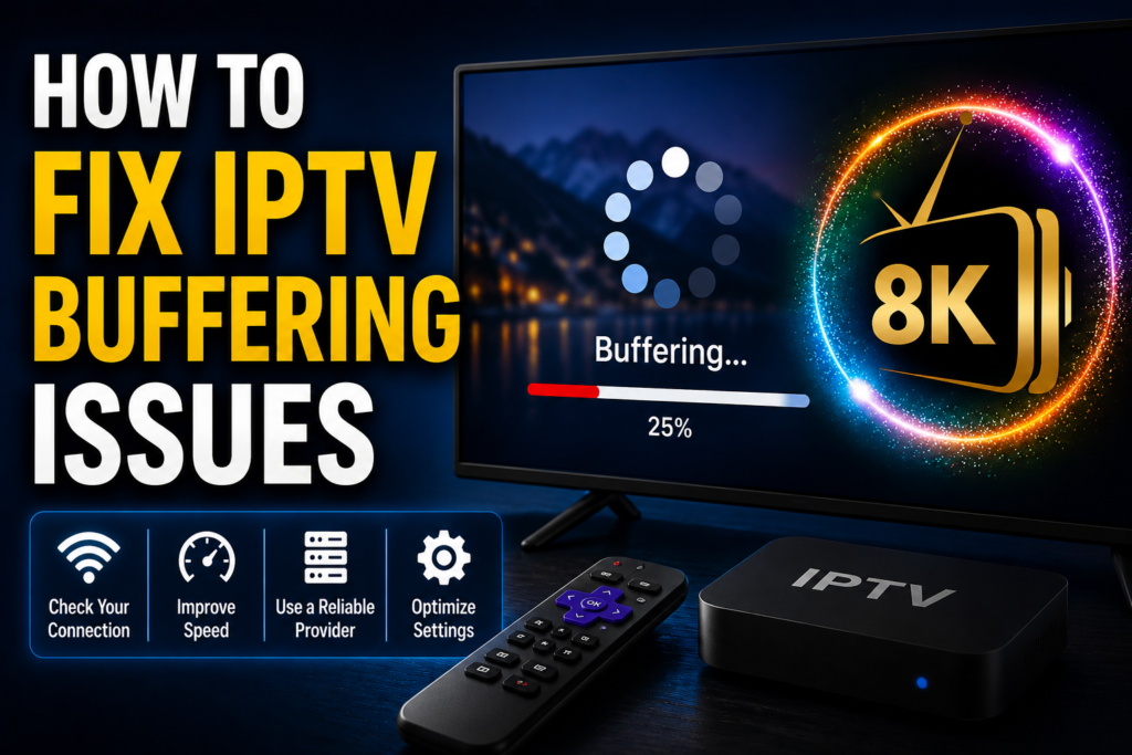 How to Fix IPTV Buffering Issues